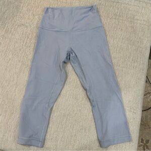 Lululemon light blue align crops